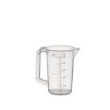 thumbnail of METRO Professional Caraffa graduata, in polipropilene, 0,5 L, con manico antiscivolo, lavabile in lavastoviglie, trasparente, 1 unità