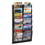 thumbnail of Presentoir mural Black Line noir A5 12 cases