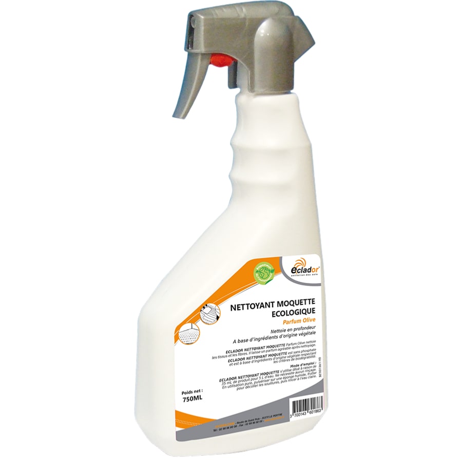 Nettoyant moquette prêt à l'emploi - Spray 750ml - HYDRACHIM