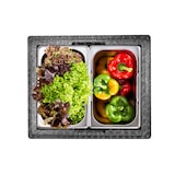 thumbnail of thermohauser EPP-Thermobox GN 1/2 schwarz, mit Deckel, 19 L