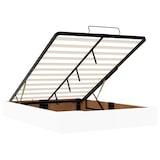 thumbnail of vidaXL Ottoman-Bett ohne Matratze Weiß 140x190 cm Kunstleder