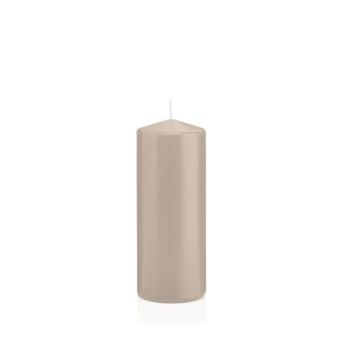 Wiedemann Kerzen Stumpenkerzen Schlamm Ø 58 x 150 mm, 16 Stück, 54 Brenndauer