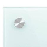 thumbnail of vidaXL Küchenrückwand Weiß 70x50 cm Hartglas