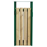thumbnail of ROSSIGNOL Corbeille carrée 110L EDEN BOIS vert mousse
