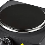 thumbnail of MELCHIONI FAMILY Cocina Eléctrica COOK 1 1000W, Placa de Hierro Fundido, Termostato Regulable, LED de Funcionamiento, Negro, 118360120