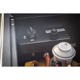 thumbnail of Poêle à gaz 3,4KW Bleu et Noir - Chauffage d'appoint effet Feu de bois Manhattan Sahara