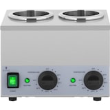 thumbnail of Royal Catering Calentador de salsas con calentamiento - 2 x 1 L - panel de control en la parte inferior -
