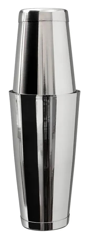 Conjunto de shakers MEZCLAR Boston - Aço inoxidável