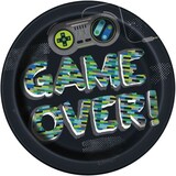 thumbnail of 8 große Teller Gamer Geburtstag `Game Over`