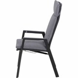 thumbnail of SIENA GARDEN Valencia Move Sessel matt anthrazit / salt&pepper