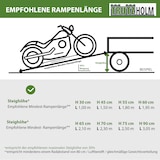 thumbnail of TRUTZHOLM 1x Eventrampe 214 cm Traglast 600kg Alu grau geriffelt Rampe Auffahrrampe Verladerampe