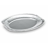thumbnail of 100x Alu-Catering-Platte Aluminium-Partyplatte Servierplatte 333 x 233 mm