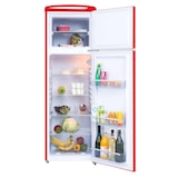 thumbnail of FrigeluX Réfrigérateur double porte design rétro 246L dont congélateur 4* de 52L, Rouge RFDP246RRA++