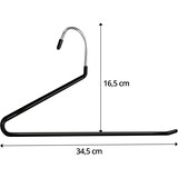 thumbnail of Perchas de Metal para Pantalones - Pack 24 Unidades - Perchas Color Negro