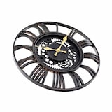 thumbnail of Relógio de Parede Vintage Perfuração Preto/Dourado Ø38cm Thinia Home