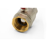 thumbnail of Messing Kugelhahn 1 Zoll DN25 33mm Kugelventil Absperrhahn Absperrventil Wasser