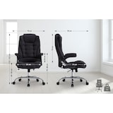 thumbnail of Bureaustoel Thor Stof zwart