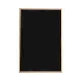 thumbnail of Tableau noir pour craie, cadre en bois de pin. Format 40x30 cm