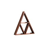 thumbnail of Möbilia Étagère Murale | Triangulaire | Bois de Manguier | L 40 x P 10 x H 45 cm | Naturel