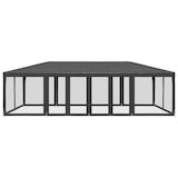 thumbnail of Tente de fête avec 12 parois latérales maille anthracite 8x4 m Modèle AbriEternel 390