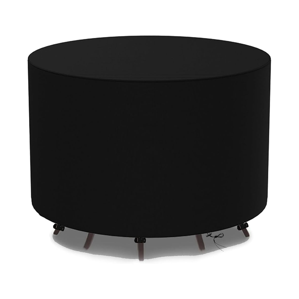 WellHome - Runde Tischabdeckung Ø160xH80cm wasserdicht mit UV-Schutz