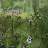 thumbnail of LED Solarstab FEUERWERK Gartendeko 90 bunte LED  100cm Lichtsensor