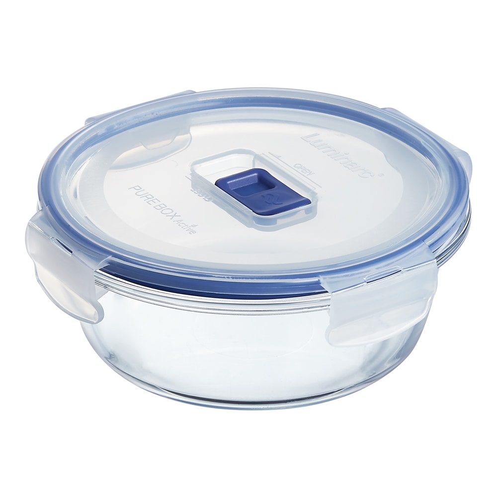 Boite ronde Pure box 67 cl -  Transparent Rond Verre Luminarc
