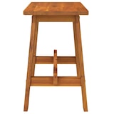thumbnail of Tabouret 45x29x45 Cm Rectangulaire Bois D Acacia Solide