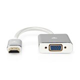 thumbnail of Nedis VGA-Adapter - HDMI Stecker - VGA Buchse - Vergoldet - Gerade - Aluminium - Silber - Verpackung mit Sichtfenster