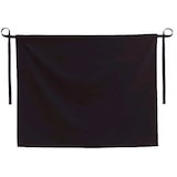 thumbnail of METRO PROFESSIONAL Tablier de cuisine Chef noir 105 x 85 cm x 3