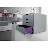 thumbnail of DURABLE Schubladenboxen Kunststoff Mehrfarbig 4 Schübe 28 x 35,6 x 29,2 cm DIN A4