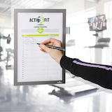 thumbnail of DURABLE Cadre d'affichage mural DURAFRAME NOTE format A4, adhésif repositionnable, coloris argent
