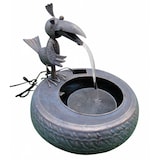 thumbnail of HI 57223 Metallbrunnen mit Vogel und Elektropumpe für innen und aussen