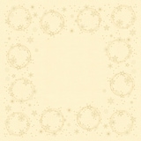 thumbnail of DUNI Mitteldecke Dunicel 84 x 84 cm Star Shine Cream