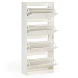 thumbnail of Meuble à chaussures Angel, 4 portes, couleur blanche, pour 24 paires