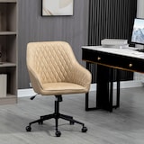 thumbnail of Vinsetto Cadeira de Escritório Operativa de Couro PU com Altura Ajustável e Função de Inclinação 59x60x90-100 cm Marrom