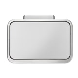 thumbnail of PROREGAL Stilvoller rechteckiger Treteimer mit extra breitem Pedal & gedämpften Stay-Open-Deckel | 45 Liter, HxBxT 65x43,3x33,4cm | Edelstahl