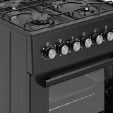 thumbnail of Wiggo WO-E606A(BB) Vrijstaande Gasfornuis - 60 cm - Zwart