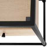 thumbnail of Lowboard Maidenhead 121,5x41,5x50,5cm - Industrial Holz hell, Eiche Sonoma