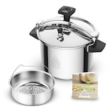 thumbnail of Cocotte inox authentique 9 L -  900.00 cl Argent / Métallique Rond Acier Seb 32.00x32.00 cm