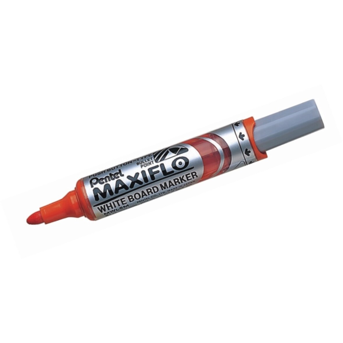 Marqueur pour tableaux blancs MAXIFLO, effaçable à sec, pointe conique 6 mm, encre orange