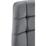 thumbnail of Set van 4 eetkamerstoelen Antibes Velvet donkergrijs