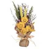 thumbnail of LAYBA Trockenblumenstrauß Gelb Sonnenblumen-Optik