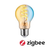 thumbnail of Paulmann Filament 230 V Smart Home Zigbee 3.0 Ampoule LED E27  600lm 7,5W Tunable White gradable Doré 29155