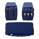 thumbnail of Milan 1918 - Estuche Portatodo Triple con Cuatro Cremalleras para Material Escolar. Azul
