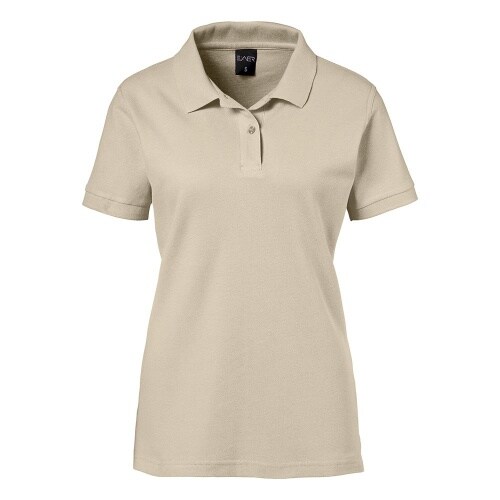 Damenpoloshirt Fb. sand Gr. 4XL : 4XL : sand : 100% Baumwolle 180 g/m²