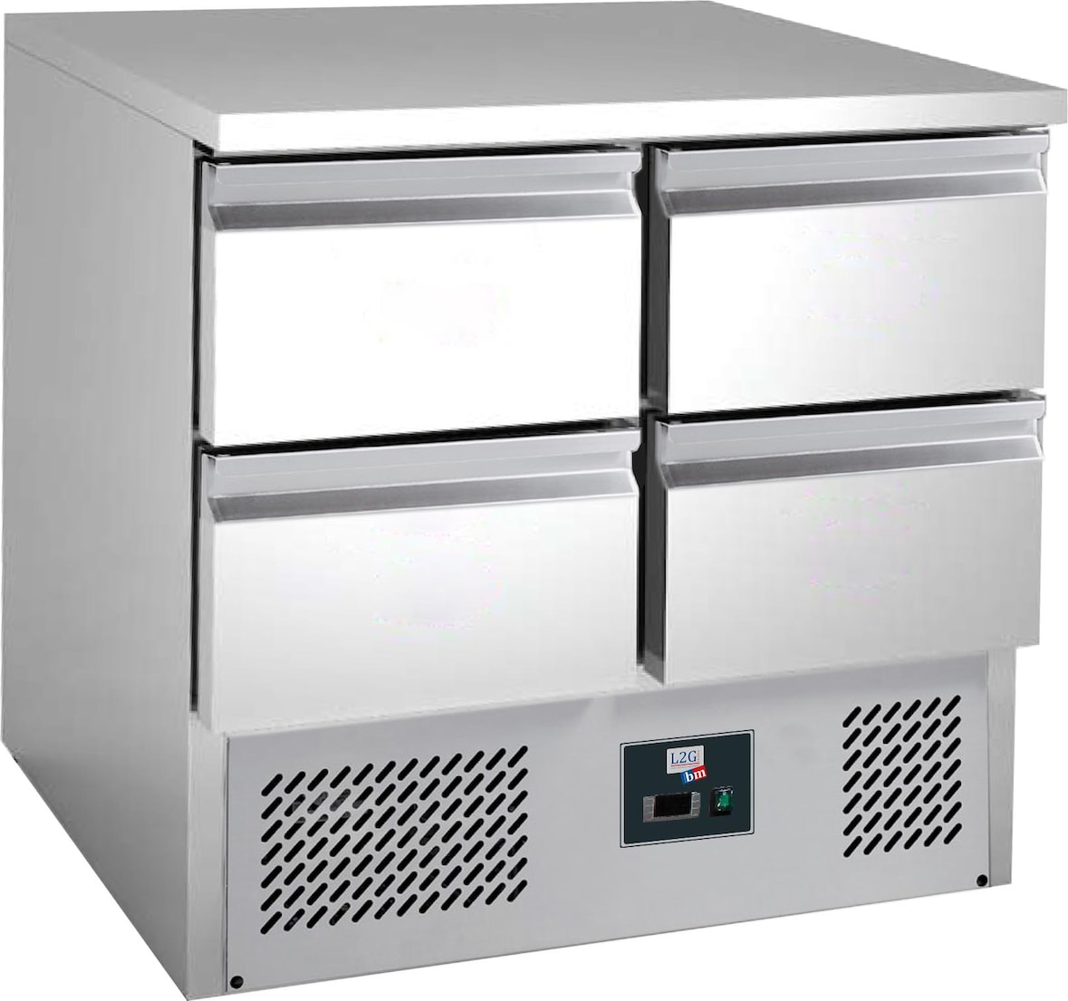 L2G - S901-4D - saladette refrigeree centrale, 0/+10°c, gaz r600a ...