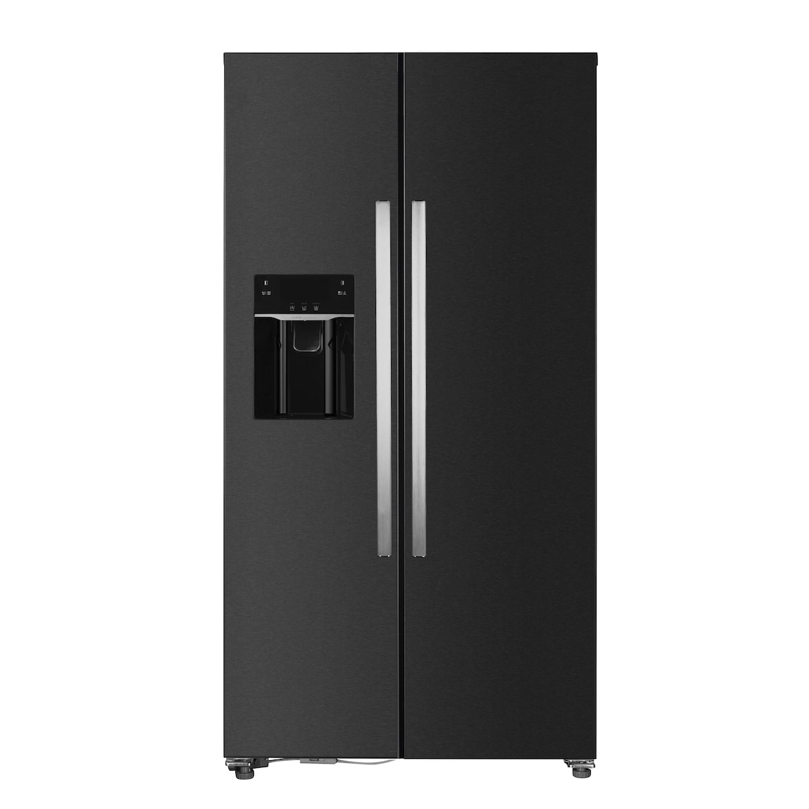 Frilec BONNSBS-666-HCF-040EDI - Amerikaanse Koelkast - Met IJsmaker - No Frost - Met Display - 513 Liter - Zwart