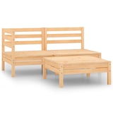 thumbnail of vidaXL 3-tlg. Garten-Lounge-Set Massivholz Kiefer