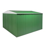 thumbnail of Box in lamiera casetta giardino Acciaio Zincato 360x345cm x h2.12m - 150KG - 12,42 mq - VERDE